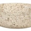 Noir White Marble Bowls, Set Of 3 2 Noir White Marble Bowls, Set Of 3