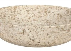 Noir White Marble Bowls, Set Of 3