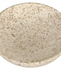 Noir White Marble Bowls, Set Of 3