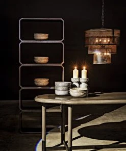 Noir White Marble Bowls, Set Of 3