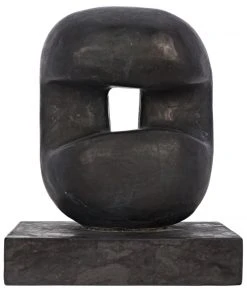 Noir Juno Sculpture, Black Marble