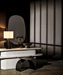 Noir Steve Tray, Black Marble DECOR