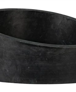 DECOR Noir Marshall Bowl, Black Marble