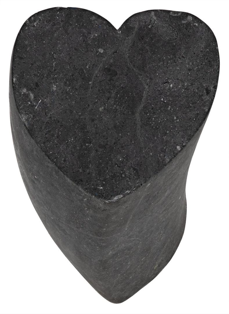 Noir Heart, Black Marble Side & End Tables 6 Noir Heart, Black Marble Side & End Tables