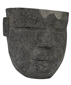 Noir Moore Hanging Mask, Black Marble DECOR