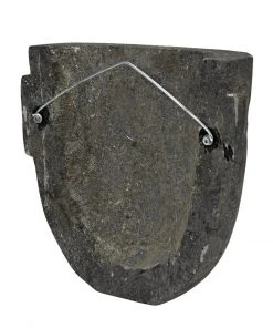 Noir Moore Hanging Mask, Black Marble DECOR