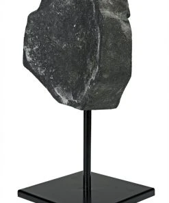 Noir Nostromo Set Of 2, Black Marble