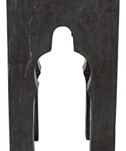 Side & End Tables Noir Navalny Side Table, Black Marble 13 Side & End Tables Noir Navalny Side Table, Black Marble