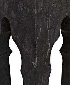 Side & End Tables Noir Navalny Side Table, Black Marble 18 Side & End Tables Noir Navalny Side Table, Black Marble