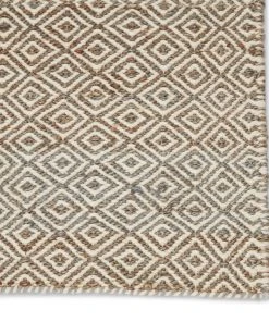 Jaipur Living Wales Natural Geometric Tan/ White Area Rug