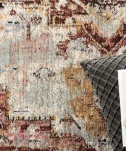 Loloi Anastasia Power Loomed Slate / Multi Rug