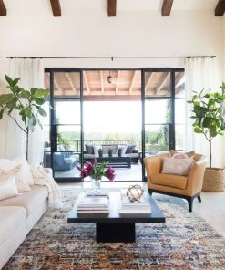 Loloi Anastasia Power Loomed Slate / Multi Rug