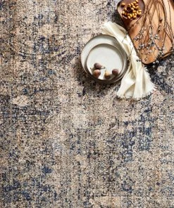 Loloi Anastasia Power Loomed Mist / Blue Rug