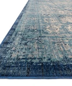 RUGS Loloi Anastasia Power Loomed Lt. Blue / Ivory Rug