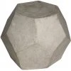 Noir Geometry Side Table/Stool, Fiber Cement