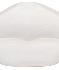 Noir Lips, White Fiber Cement DECOR