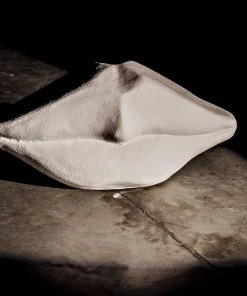 Noir Lips, White Fiber Cement DECOR 17 Noir Lips, White Fiber Cement DECOR