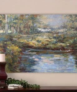 Uttermost Lake James Hand Painted Wall Art