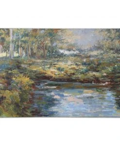 Uttermost Lake James Hand Painted Wall Art