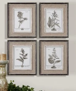 Uttermost Casual Grey Study Framed Art Set/4