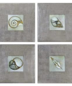 Uttermost Neptunes Garden Framed Art Set/4 Wall Art