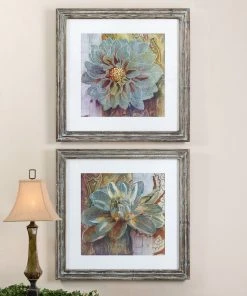 Uttermost Sublime Truth Floral Art, Set/2 Wall Art