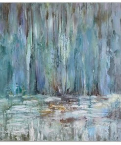 Uttermost Blue Waterfall Art