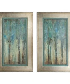 Wall Art Uttermost Whispering Wind Framed Art, S/2