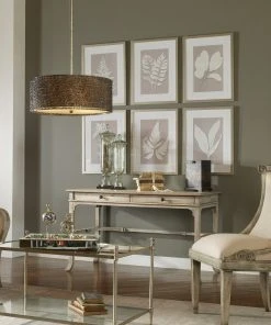 Uttermost Moonlight Ferns Framed Art, S/6 Wall Art