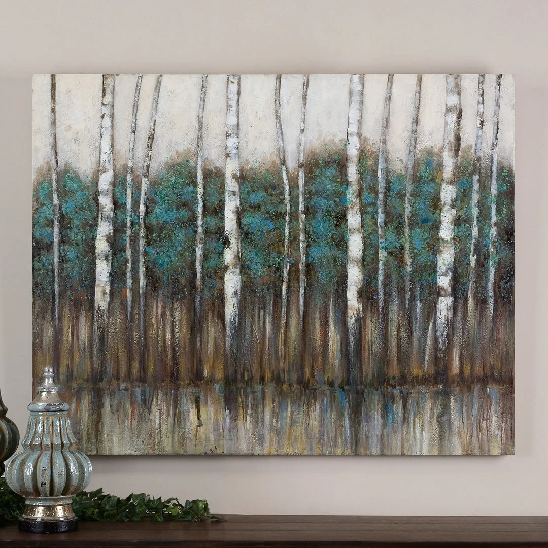 Wall Art Uttermost Edge Of The Forest Canvas Art 4 Wall Art Uttermost Edge Of The Forest Canvas Art