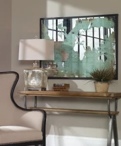 Wall Art Uttermost Mirrored World Map 6 Wall Art Uttermost Mirrored World Map