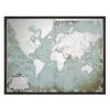 Wall Art Uttermost Mirrored World Map 1 Wall Art Uttermost Mirrored World Map