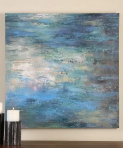 Uttermost Splish Splash Modern Art Wall Art