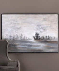Wall Art Uttermost Evening Mist Landscape Art 5 Wall Art Uttermost Evening Mist Landscape Art