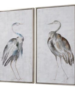 Uttermost Summer Birds Framed Art S/2 Wall Art