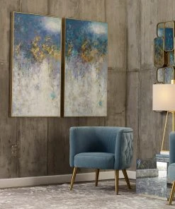 Uttermost Floating Abstract Art Wall Art