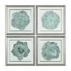 Wall Art Uttermost Natural Beauties Botanical Prints S/4