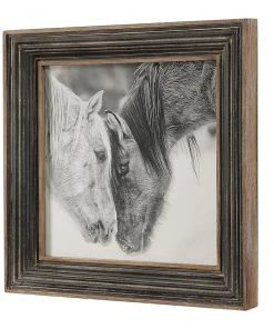 Uttermost Custom Black And White Horses Print 10 Uttermost Custom Black And White Horses Print