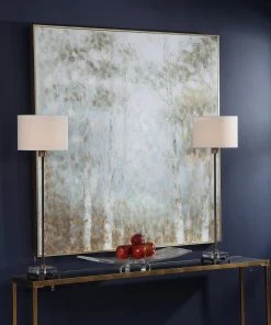 Wall Art Uttermost Cotton Woods Hand Painted Canvas