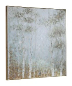 Wall Art Uttermost Cotton Woods Hand Painted Canvas