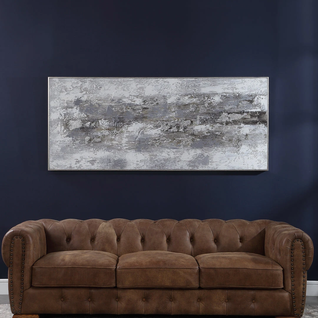 Uttermost Weathered Stone Hand Painted Canvas 4 Uttermost Weathered Stone Hand Painted Canvas