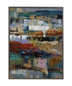 Uttermost Fiesta Hand Painted Canvas Wall Art