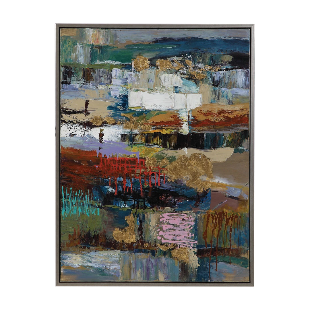 Uttermost Fiesta Hand Painted Canvas Wall Art 3 Uttermost Fiesta Hand Painted Canvas Wall Art