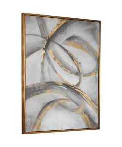 Uttermost Headlights Hand Painted Canvas Wall Art