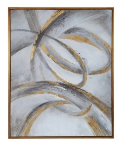 Uttermost Headlights Hand Painted Canvas Wall Art