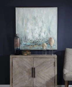 Wall Art Uttermost Ghost Ship Hand Painted Art