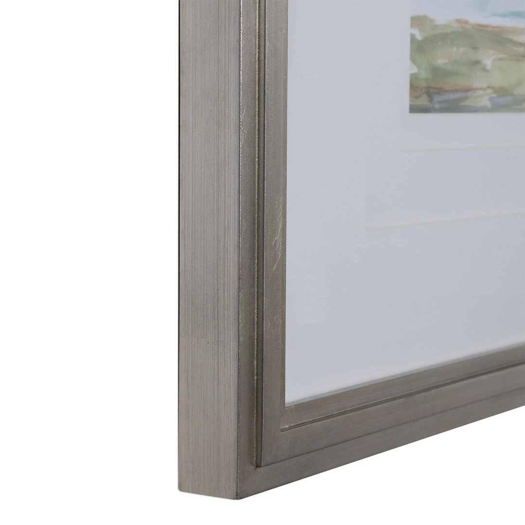 Wall Art Uttermost Panoramic Seascape Framed Prints Set/2 8 Wall Art Uttermost Panoramic Seascape Framed Prints Set/2