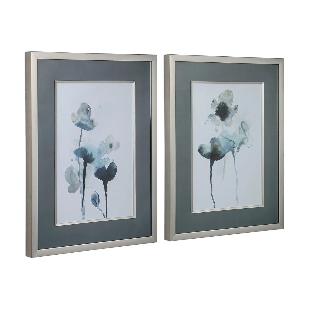 Uttermost Midnight Blossoms Framed Prints Set/2 6 Uttermost Midnight Blossoms Framed Prints Set/2