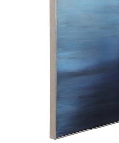 Uttermost Moonlit Sea Hand Painted Canvas Wall Art