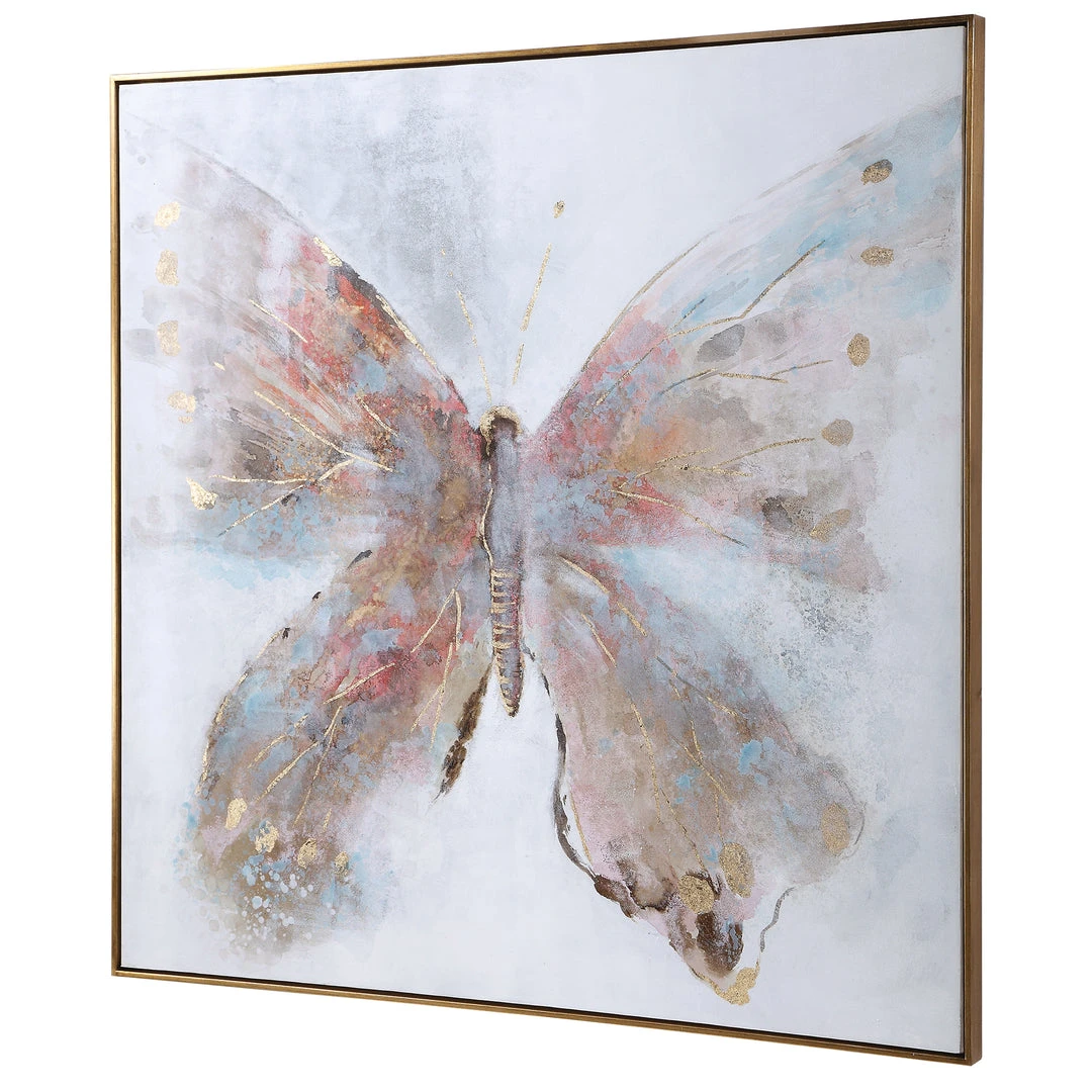 Wall Art Uttermost Free Flying Hand Painted Canvas 6 Wall Art Uttermost Free Flying Hand Painted Canvas